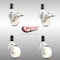 Service Caster 3 Inch 316SS Nylon Swivel 1-1/4 Inch Expanding Stem Caster Lock Brake SCC, 2PK SCC-SS316TTLEX20S314-NYS-2-S-2-114 - alternate 1